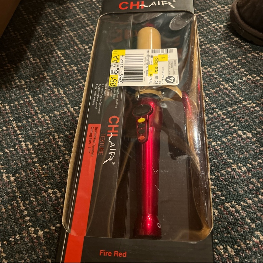 Air Fire Red Curling Iron